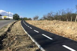 Comuna Crucea își construiește pistă de biciclete cu fonduri europene pista biciclete cisnadie cisnadioara 1