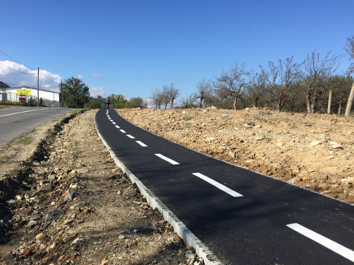 Comuna Crucea își construiește pistă de biciclete cu fonduri europene pista biciclete cisnadie cisnadioara 1
