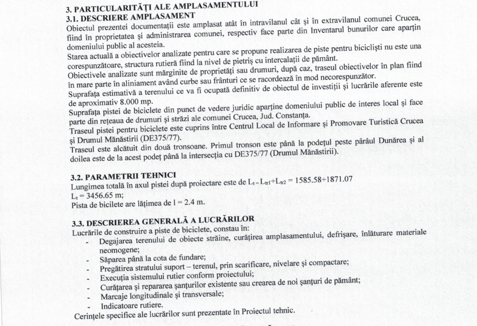 Comuna Crucea își construiește pistă de biciclete cu fonduri europene 2 Comuna Crucea își construiește pistă de biciclete cu fonduri europene sds 1