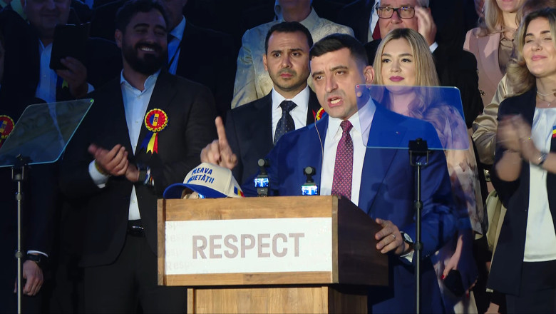 Mesajul lui George Simion după apariția primelor rezultate: „Este victoria lui Călin Georgescu” simion dupa rezultate