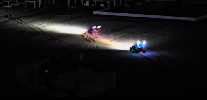 VIDEO Polițiștii din Constanța s-au autosesizat în cazul unor șoferi care au intrat cu ATV-urile pe plajă yu