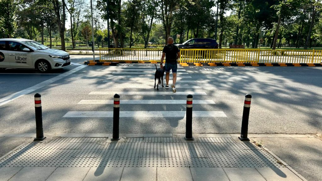 FOTO O nouă trecere de pietoni cu scuar a fost amenajată pe bulevardul Alexandru Lăpușneanu 4 FOTO O nouă trecere de pietoni cu scuar a fost amenajată pe bulevardul Alexandru Lăpușneanu 1 2 4