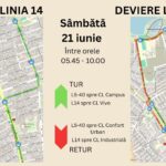 CT Bus anunță că liniile 5-40 și 14 vor fi deviate sâmbătă, 21 iunie 508892204 122192796350272708 3586616602937100898 n