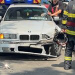 FOTO VIDEO Accident pe bulevardul Ferdinand din Constanța: Un BMW s-a făcut praf 9245ba0b 6257 4ed6 9d67 6e5b32c1dc29