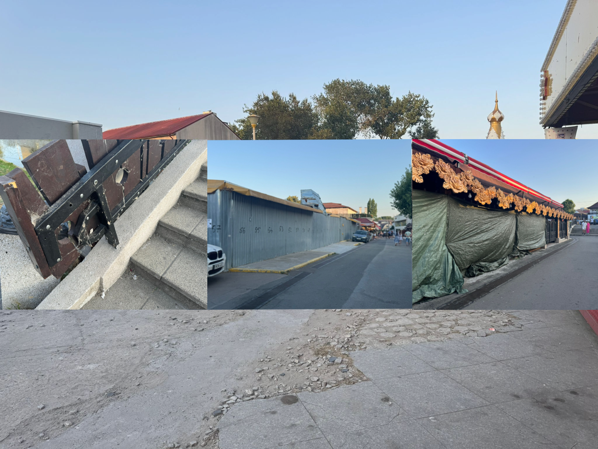 FOTO-VIDEO La final de iunie, Satul de Vacanță din Mamaia îi întâmpină pe turiști cu gropi și lacăte pe uși 9ed24755 6b71 4928 9dfb 885892003ff5
