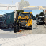 FOTO VIDEO Accident GRAV între DOUĂ camioane și MAI MULTE mașini printre care una de la MAI, în Mihail Kogălniceanu/ A intervenit elicopterul SMURD UPDATE Design fara titlu 46