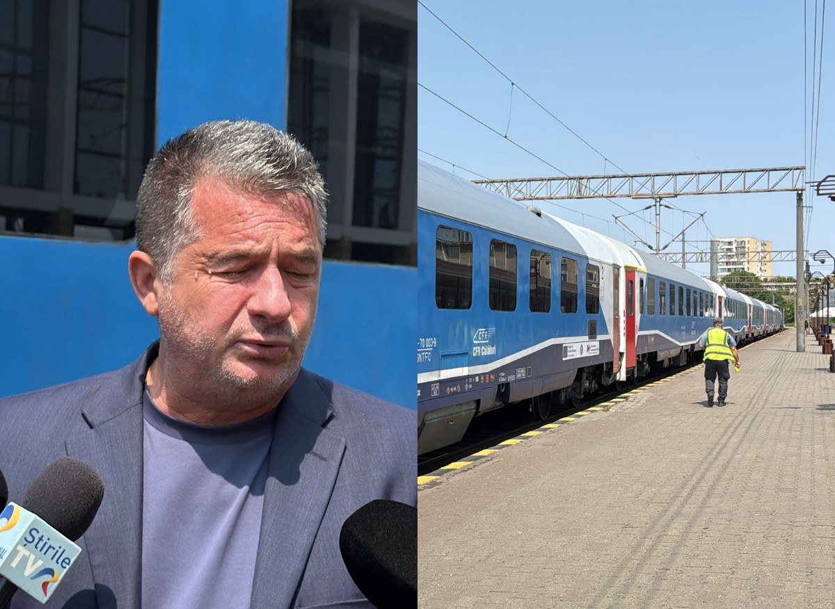 FOTO VIDEO Directorul CFR Călători a venit cu Trenul Soarelui la Constanța/ A fost lansat programul estival UPDATE Fotoram.io 2025 06 12T120022.159