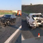 FOTO Două mașini s-au făcut praf, pe Autostrada Soarelui: Trei victime au ajuns la spital UPDATE Fotoram.io 2025 06 16T075545.430