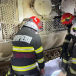 Pericol de explozie pe calea ferată: Un tren încărcat cu benzină a deraiat / Traficul feroviar este oprit IGSU Tren