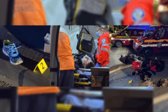 FOTO VIDEO Trei VICTIME au ajuns la spital rănite GRAV în urma unui accident pe bulevardul Mamaia, în fața restaurantului Dolce Vita UPDATE Image Editor 2025 06 03T234154.923