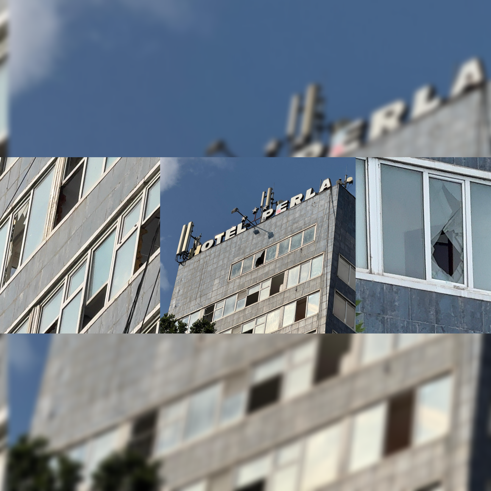 Galerie FOTO VIDEO Ultimele imagini cu Hotel Perla din Mamaia. Clădirea emblematică va fi demolată complet Image Editor 2025 06 15T220245.814