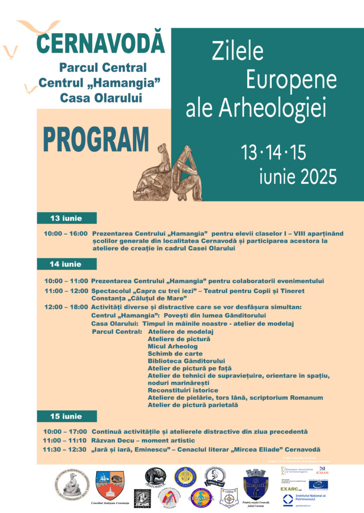 Muzeul de Istorie Națională și Arheologie Constanța, serie de evenimente dedicate copiilor și tinerilor 4 Muzeul de Istorie Națională și Arheologie Constanța, serie de evenimente dedicate copiilor și tinerilor Program ZEA 2025