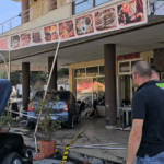 VIDEO O mașină a intrat într-o terasă în urma unei coliziuni unde a lovit trei persoane, în localitatea Ștefan cel Mare/ 5 persoane au fost implicate UPDATE Screenshot 2025 06 03 174247