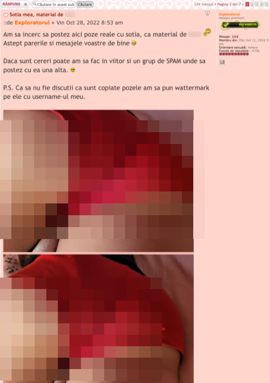 EXCLUSIV Constănțeanul care a creat iadul online: mii de femei pozate pe ascuns, discuții despre fiice minore și violență intimă / Îl numea pe Gheorghe Dincă EROU / FOTO VIDEO 7 EXCLUSIV Constănțeanul care a creat iadul online: mii de femei pozate pe ascuns, discuții despre fiice minore și violență intimă / Îl numea pe Gheorghe Dincă EROU / FOTO VIDEO Screenshot 2025 06 10 065732 1
