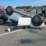 FOTO VIDEO O persoană încarcerată în urma unui accident cu trei mașini implicate, în parcarea Vivo Mall, Constanța WhatsApp Image 2025 06 04 at 17.42.32