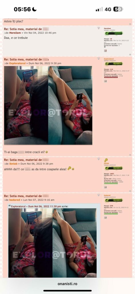 EXCLUSIV Constănțeanul care a creat iadul online: mii de femei pozate pe ascuns, discuții despre fiice minore și violență intimă / Îl numea pe Gheorghe Dincă EROU / FOTO VIDEO 16 EXCLUSIV Constănțeanul care a creat iadul online: mii de femei pozate pe ascuns, discuții despre fiice minore și violență intimă / Îl numea pe Gheorghe Dincă EROU / FOTO VIDEO WhatsApp Image 2025 06 10 at 07.46.01 scaled 1