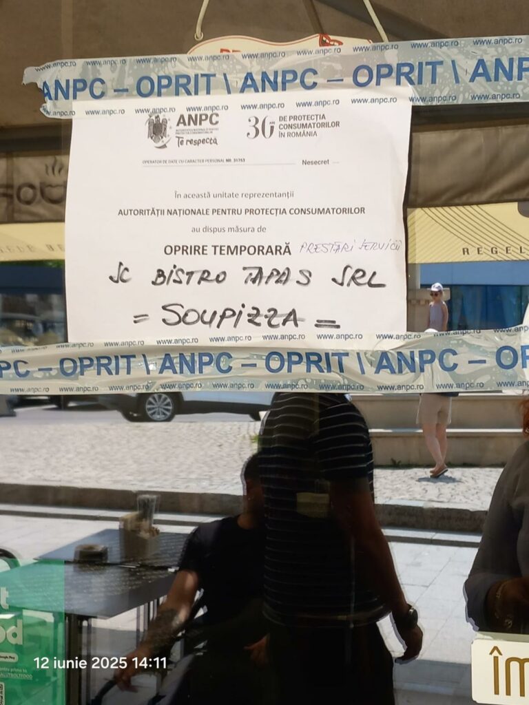 FOTO VIDEO Două restaurante închise în centrul vechi al Constanței. Mizerie, alimente fără etichete și risc de îmbolnăvire 5 FOTO VIDEO Două restaurante închise în centrul vechi al Constanței. Mizerie, alimente fără etichete și risc de îmbolnăvire WhatsApp Image 2025 06 12 at 17.12.06 1 1
