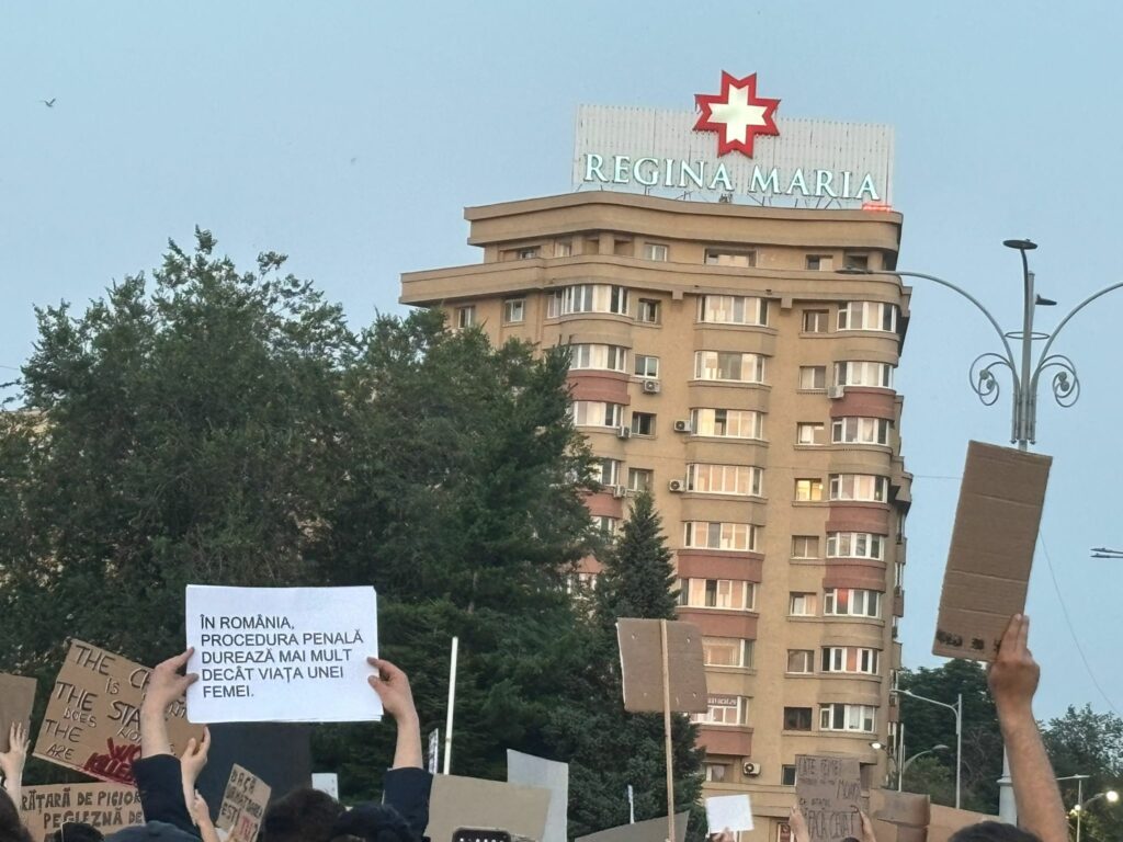 FOTO VIDEO Protest în Piața Victoriei după al 26-lea femicid din 2025 2 FOTO VIDEO Protest în Piața Victoriei după al 26-lea femicid din 2025 WhatsApp Image 2025 06 18 at 21.11.53