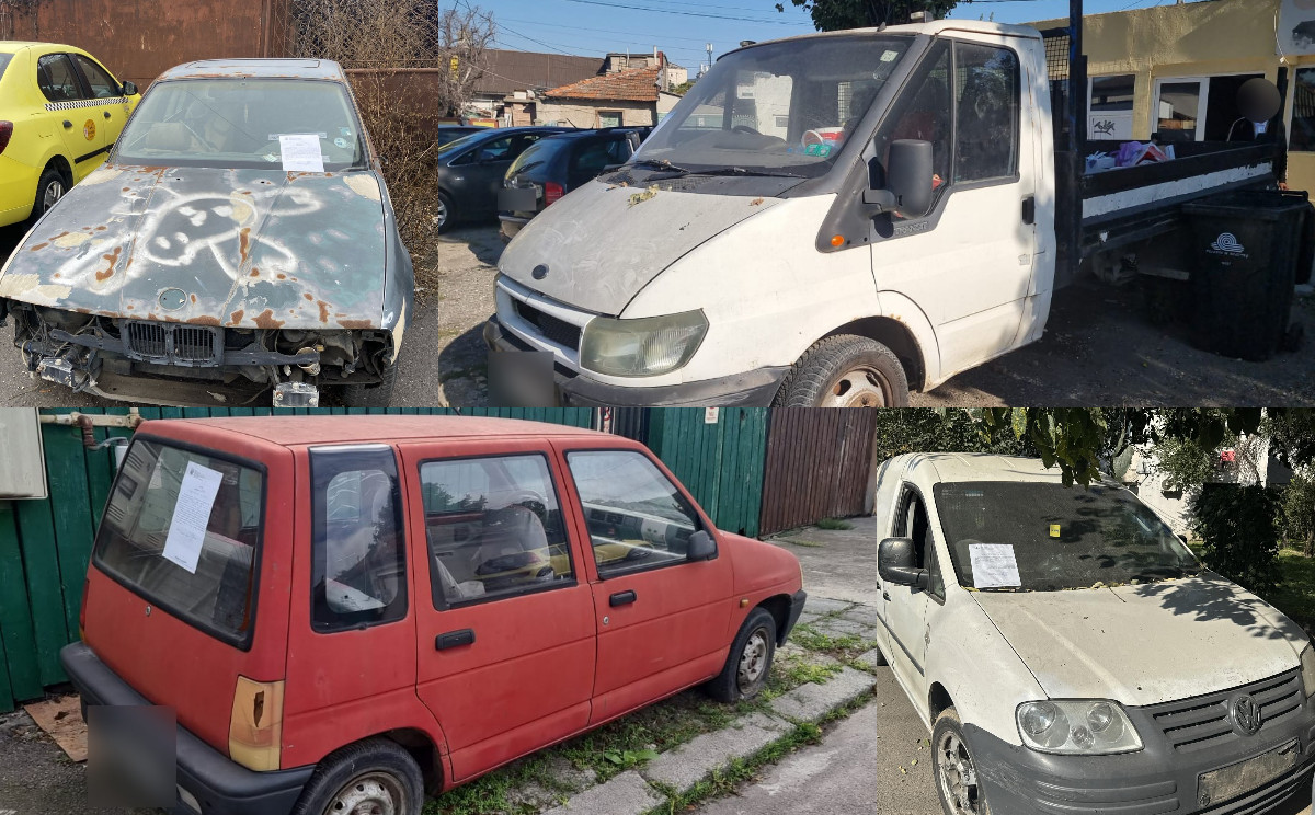 Domeniul public al municipiului Constanța va fi eliberat de 53 de mașini abandonate sau fără stăpân abandonate