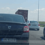Accident între două mașini pe Autostrada A2, sensul de mers spre Constanța / Trafic îngreunat accident a2 trafic ingreunat
