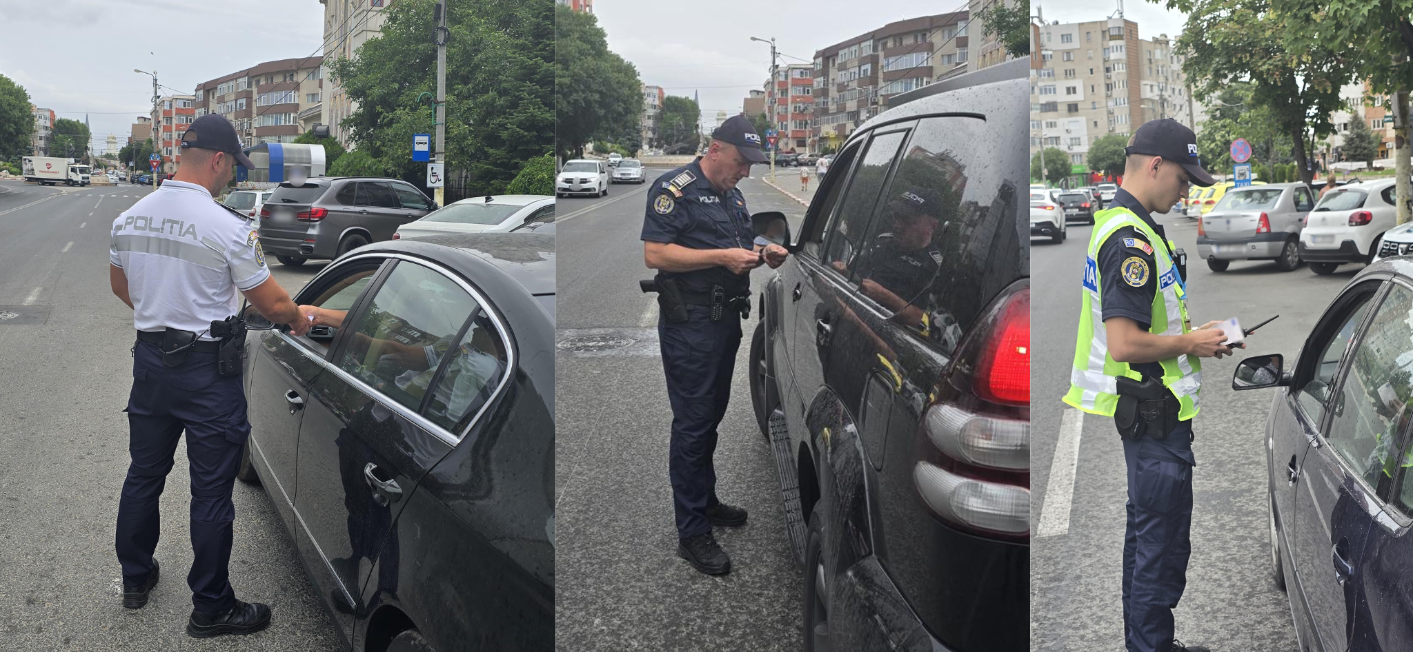 Acțiunea „Blocada” în Năvodari: Peste 100 de persoane legitimate blocada navodari