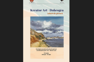 Centrul Cultural Județean Constanța „Teodor T. Burada” organizează Tabăra de pictură KREATOR ART-Dobrogea ddd
