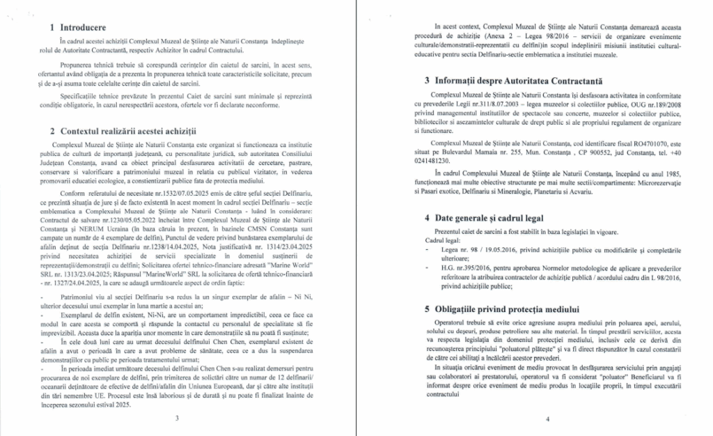 Delfinariul din Constanța apelează la delfini aduși TEMPORAR, în sezonul estival 2025 2 Delfinariul din Constanța apelează la delfini aduși TEMPORAR, în sezonul estival 2025 frr