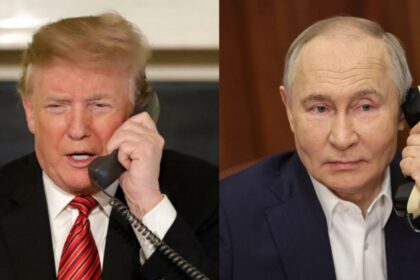 Putin l-a sunat pe Trump să-i spună „La mulți ani”. Cei doi au vorbit o oră despre Israel și Iran putin trump