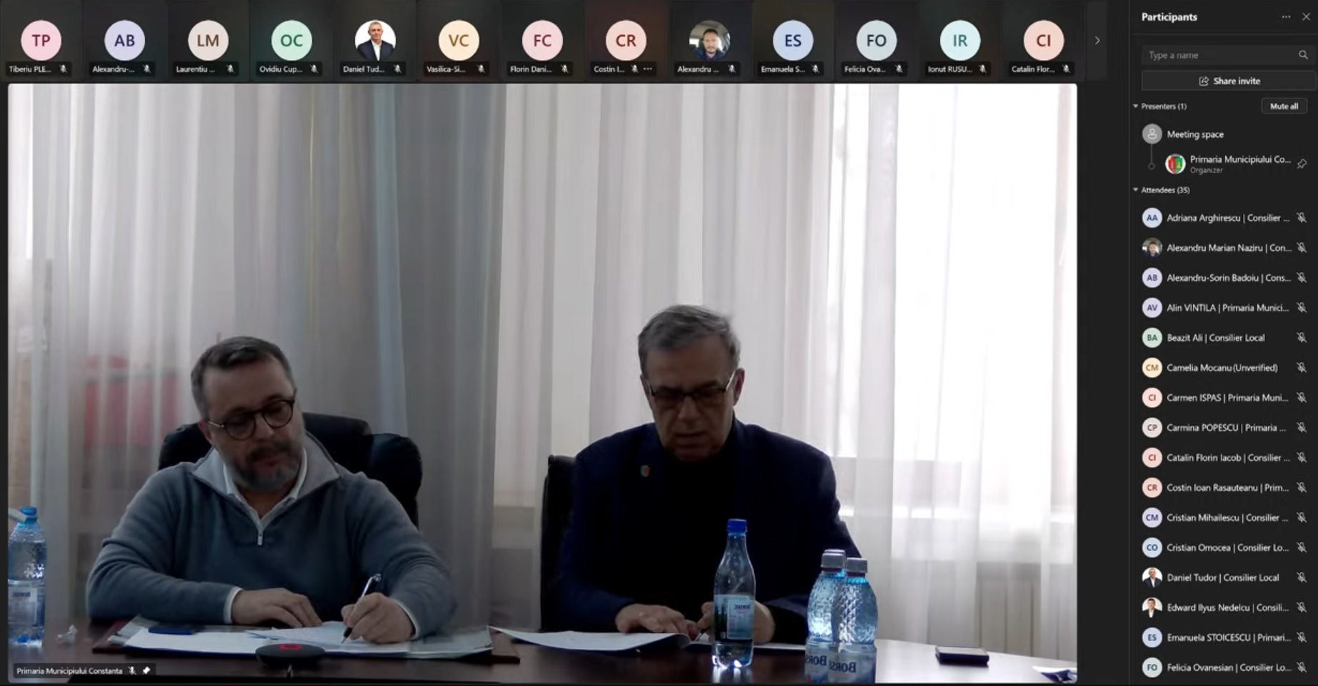 Consiliul Local este convocat în ședință EXTRAORDINARĂ/ Trei proiecte vor fi discutate ONLINE sedinta cl 2