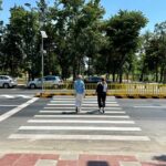 Noi scuaruri mediane au fost amenajate la trecerile de pietoni situate pe bulevardul Alexandru Lăpușneanu și în stațiunea Mamaia  1 1 1