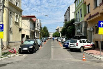 Sens unic și parcări noi pe strada Mihail Kogălniceanu din Constanța 1 6 9
