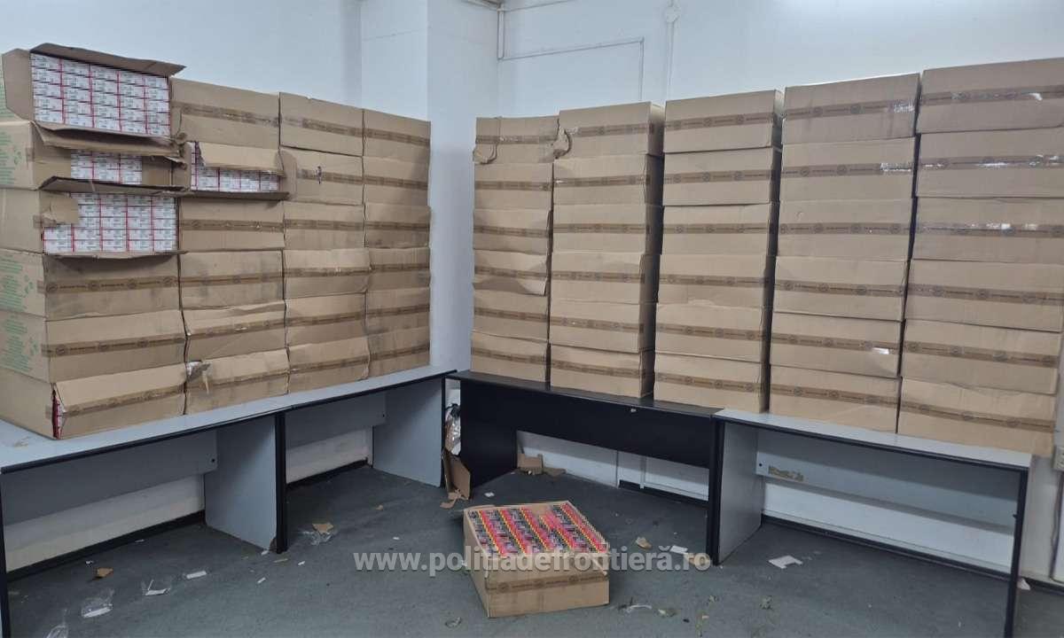VIDEO Țigarete în valoare de peste 160.000 de euro, depistate într-o acțiune de tip „BLITZ” 1751784003156 678 S4