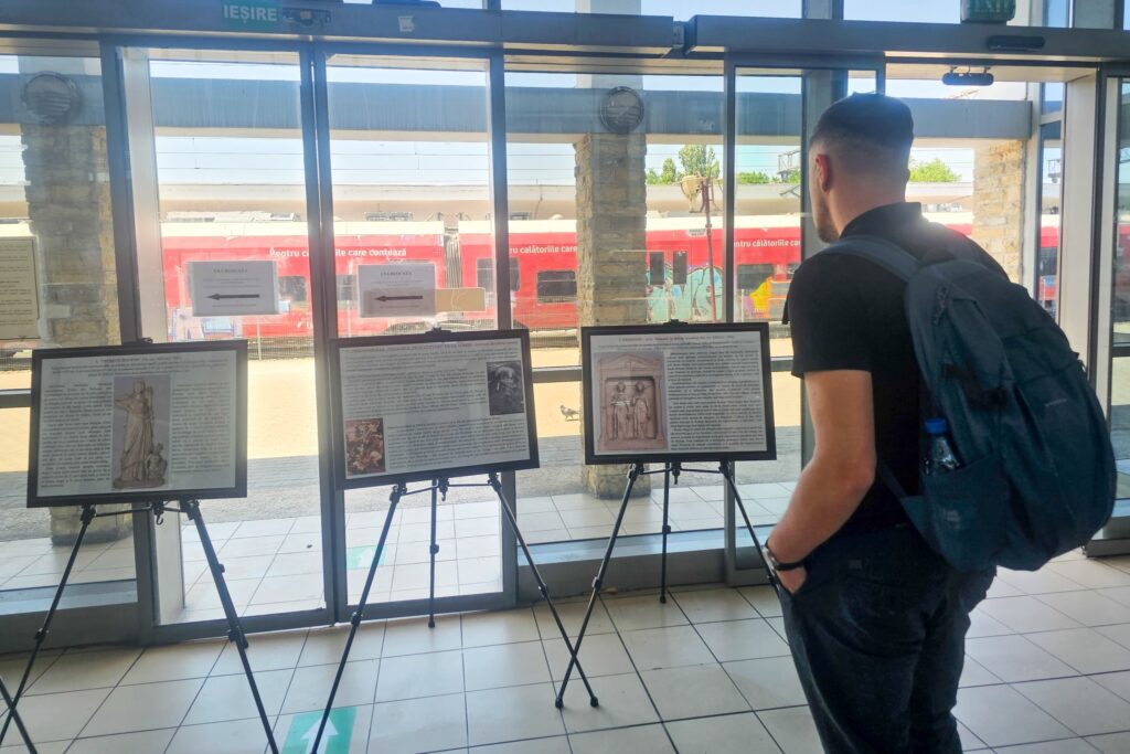 FOTO „Istoria coboară din tren” – Expoziție inedită a Muzeului de Istorie din Constanța, în Gara CFR 5 FOTO „Istoria coboară din tren” – Expoziție inedită a Muzeului de Istorie din Constanța, în Gara CFR 512743128 1358194319150271 4424330565128086569 n