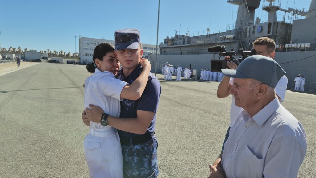 FOTO VIDEO Sentimente puternice pentru studenții Academiei Navale! Nava-școală „Mircea” pleacă în marșul internațional de instrucție 7f908e66 c744 40f3 a3e9 9589588a283d