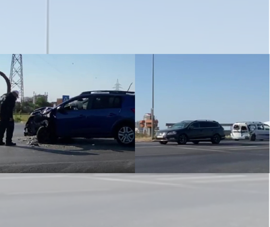 FOTO VIDEO Accident rutier în Năvodari/ Două persoane au fost rănite Design fara titlu 67