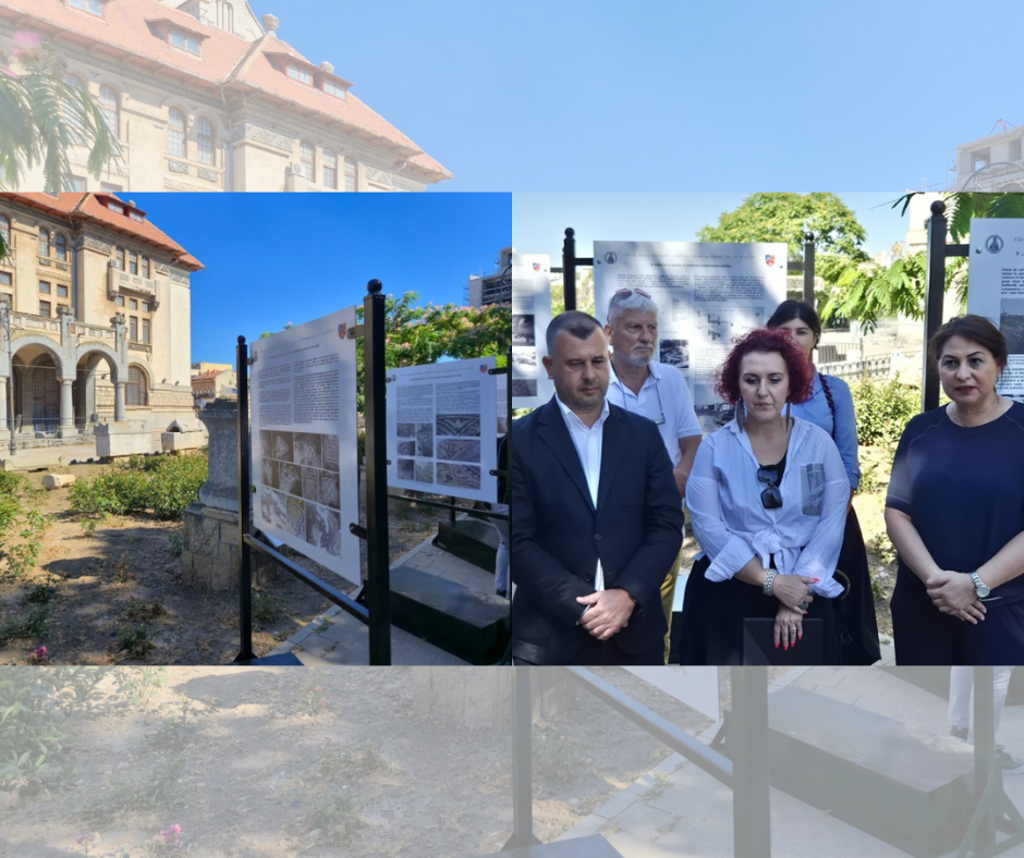 FOTO VIDEO Expoziție în aer liber la Edificiul roman cu mozaic: „File de istorie tomitană” Design fara titlu 72