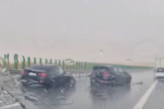 VIDEO Coliziune pe A2 la Medgidia: circulație întreruptă spre Constanța, cu deviere prin Cernavodă Fara titlu