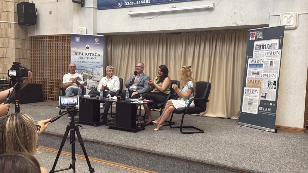 FOTO VIDEO Cristian Cealera lansează o nouă carte despre Constanța veche: „Comunitatea britanică din Kustendjie (1857–1882)” 11 FOTO VIDEO Cristian Cealera lansează o nouă carte despre Constanța veche: „Comunitatea britanică din Kustendjie (1857–1882)” IMG 2766