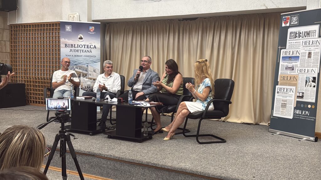 FOTO VIDEO Cristian Cealera lansează o nouă carte despre Constanța veche: „Comunitatea britanică din Kustendjie (1857–1882)” 9 FOTO VIDEO Cristian Cealera lansează o nouă carte despre Constanța veche: „Comunitatea britanică din Kustendjie (1857–1882)” IMG 2769