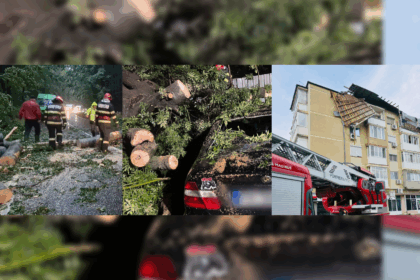FOTO Ce a rămas în urma furtunii: Cod roșu în 14 județe și București/ O persoană decedată, două rănite și pagube semnificative Image Editor 2025 07 18T093254.524
