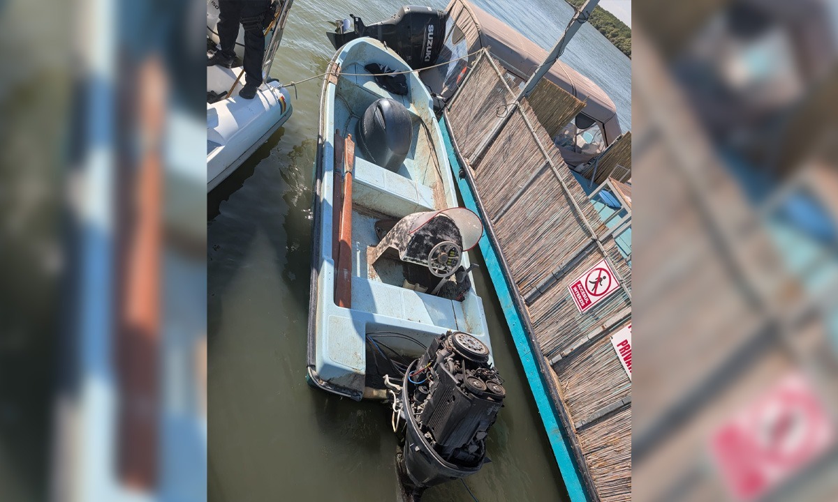 Motor de barcă, în valoare de 35.000 de lei, căutat de autoritățile din Suedia, descoperit de polițiștii de frontieră tulceni Imagine WhatsApp 2025 07 07 la 11.03.00 97441f7c