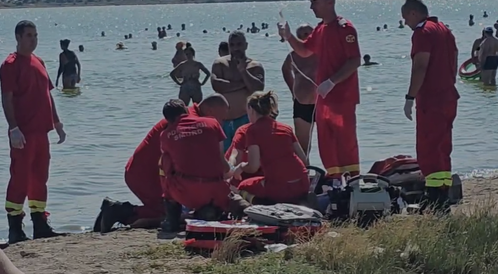 UPDATE VIDEO A decedat bărbatul scos din apă, la Techirghiol Screenshot 2025 07 13 181711