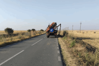 FOTO - DJCT: Lucrări de întreținere pe drumurile județene din zona Ciocârlia Screenshot 2025 07 28 085532