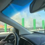 FOTO Mașină cuprinsă de flăcări pe A2, sensul de mers Constanța-București WhatsApp Image 2025 07 03 at 17.53.09