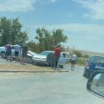 FOTO VIDEO Accident între două autoturisme la Poarta Albă, Constanța WhatsApp Image 2025 07 05 at 13.45.11