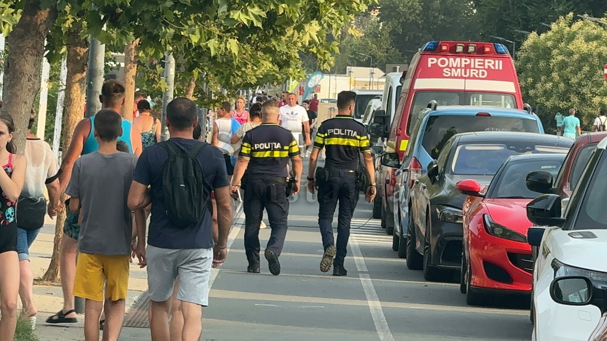 Clipe de panică în Mamaia: Doi copii pierduți, găsiti de polițiști și jandarmi WhatsApp Image 2025 07 05 at 19.18.49