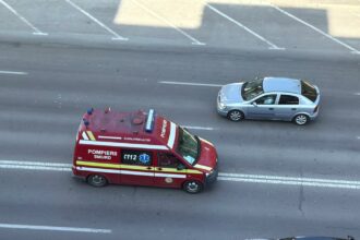 Accident rutier în Medgidia: pieton lovit de o mașină în fața poștei UPDATE WhatsApp Image 2025 07 05 at 19.49.33