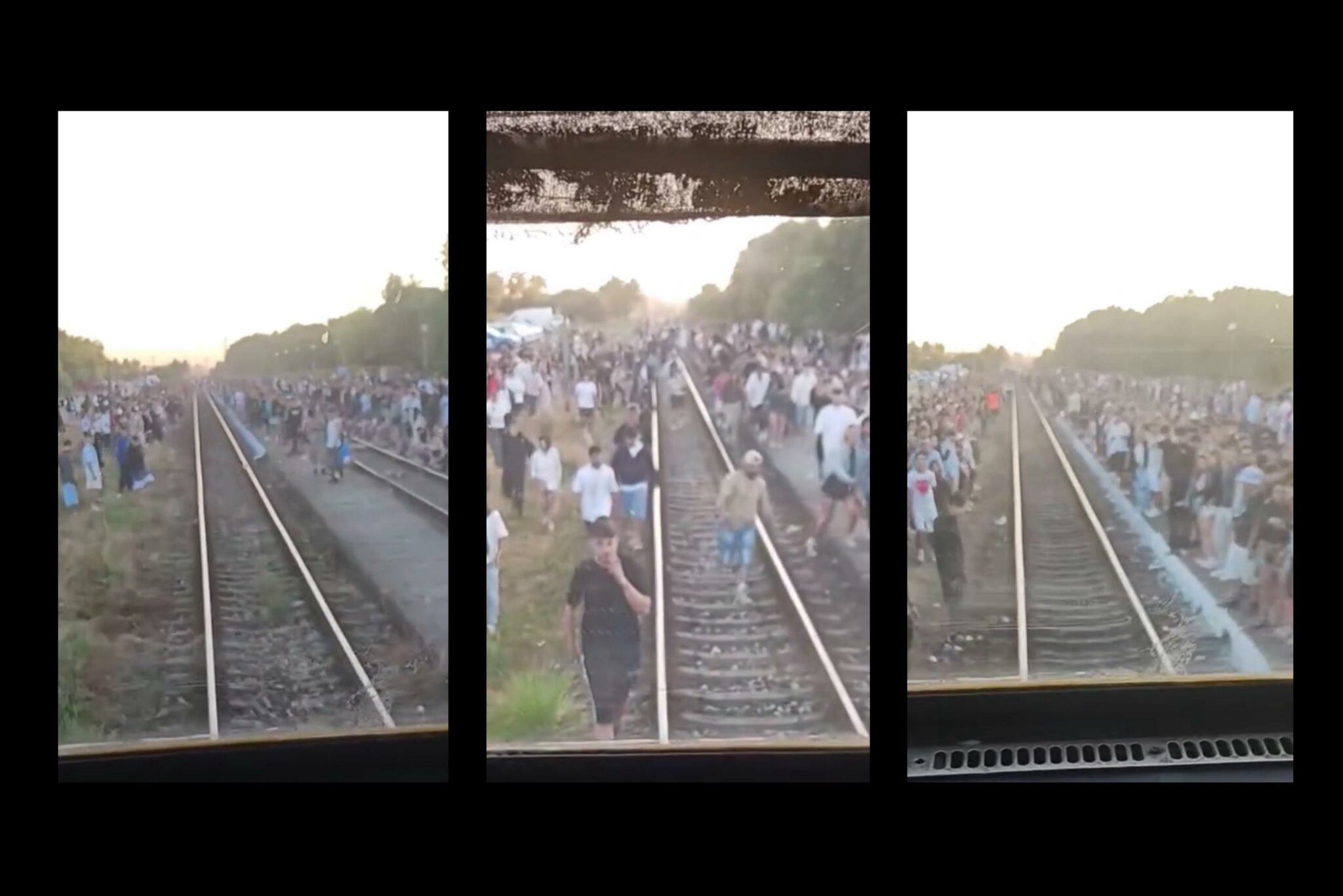 VIDEO Peisaj de Bangladesh în gara Costinești, duminică. Sute de tineri se întorc de la Beach, Please! WhatsApp Image 2025 07 13 at 11.01.15