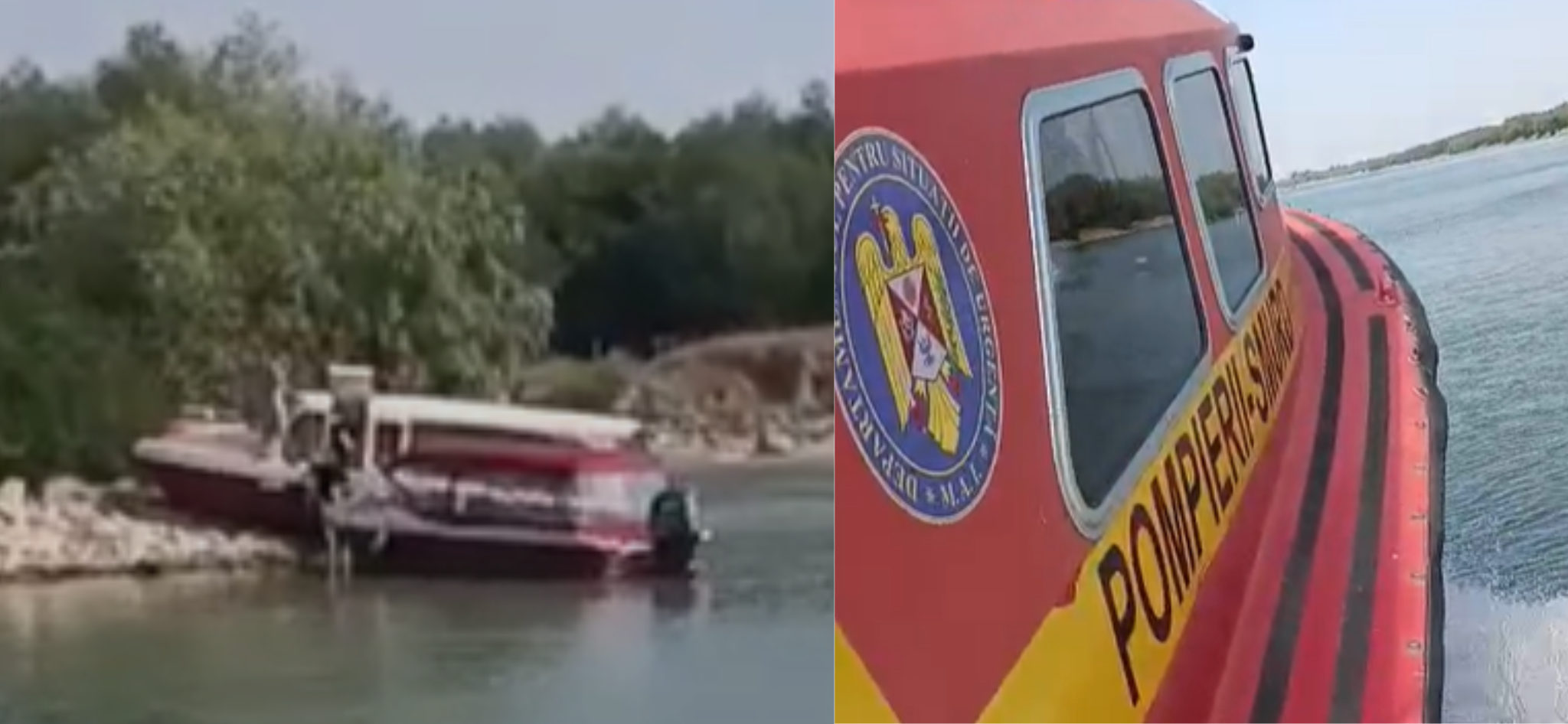 IPJ Tulcea, despre accidentul naval din apropierea localității Maliuc. Conducătorul ambarcațiunii era sub influența alcoolului accident naval 2