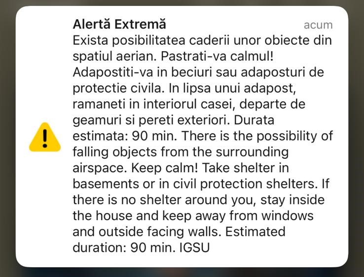 Atacuri cu drone, la granița României! Locuitorii din Tulcea au primit mesaj RO-Alert bc17941f 8709 421e b642 c626a6e4e08b